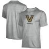 Youth ProSphere Gray Vanderbilt Commodores Football Short Sleeve T-Shirt