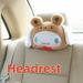 Sanrio Cute Kuromi My Melody Headrest Back Cushion For Car Seat Comfortable Throw Pillow Chair Kawaii Car Decoration Gifts