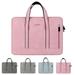 Notebook Bag Women Laptop Bag Case Zipper Briefcase Waterproof Laptop Sleeve Bag-Pink-15/15.4/15.6 inches