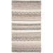 natura collection accent rug - 2 x 5 beige handmade moroccan boho tribal wool & cotton ideal for high traffic areas in entryway living room bedroom (nat101a)