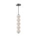 PD531515BNOP-Alora Lighting-Bijou - 20W LED Pendant-21.25 Inches Tall and 4.38 Inches Wide-Brushed Nickel Finish -Traditional Installation