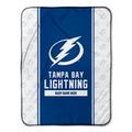 Chad & Jake Tampa Bay Lightning 30" x 40" Personalized Baby Blanket