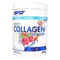 SFD Collagen Premium Complex Powder - Collagen MSM Vitamin C Hyaluron Protein - Protects the Joints Cartilage Improves the Appearance of Skin Hair Nails 400g Raspberry Strawberry (Rasp and Strawberry)