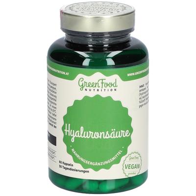 GreenFood Nutrition Hyaluronic Acid 60cps 60 St Kapseln Image