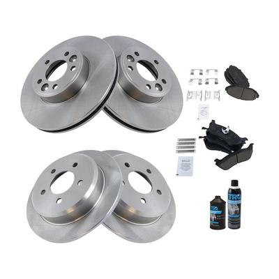 1998-2002 Lincoln Town Car Front and Rear Brake Pad and Rotor Kit - TRQ