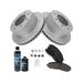 2013-2021 Ford F250 Super Duty Front Brake Pad and Rotor Kit - TRQ