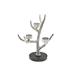 iH casadécor Ih Casadecor 11.5 H Metal in Gray | 11.5 H x 8.5 W x 9.5 D in | Wayfair XM-DP1007SL