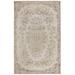 Beige 65" x 105" L Area Rug - Lofy Rectangle Atina Rectangle 5'5" X 8'8" Indoor/Outdoor Area Rug 105.0 x 65.0 x 0.4 in white | Wayfair