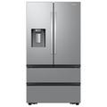 Samsung 30 cu. ft. Mega Capacity 4-Door French Door Refrigerator w/ Four Types of Ice, Stainless Steel in Gray | 70 H x 35.75 W x 36.25 D in | Wayfair