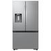 Samsung 31 cu. ft. Mega Capacity 3-Door French Door Refrigerator w/ Four Types of Ice, Stainless Steel in Gray | 70 H x 35.75 W x 36.25 D in | Wayfair