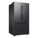 Samsung 32 cu. ft. Mega Capacity 3-Door French Door Refrigerator w/ Dual Auto Ice Maker in Matte in Black | 70 H x 35.75 W x 36.25 D in | Wayfair