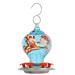 Arlmont & Co. Noritoshi Glass Hanging Hummingbird Feeder | 10 H x 6 W x 6 D in | Wayfair 458CE34B7D8B47E4A41837F565BBADB8