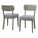 George Oliver Jaree Dining Chair in Gray | 33.4 H x 18.5 W x 22 D in | Wayfair 4016C73F5C7147D5B1A0661972AEE4BF