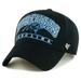 Men's '47 Black Carolina Panthers Fletcher MVP Adjustable Hat
