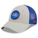 Men's New Era Gray/Blue Detroit Pistons Pop Trucker 9FORTY Adjustable Hat