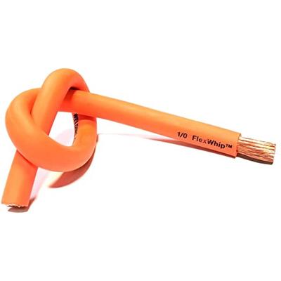 Kalas 1/0 FlexWhip Boxed Orange Welding Cable - 10...