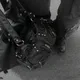 MBTI-Sac fourre-tout en cuir PU pour femme grande capacité rivet moto sac à main mode gothique