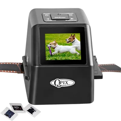Scanner de film numérique portable convertir 35mm 135 110 126KPK Super 8 diapositives et négatifs