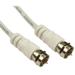 PRO SIGNAL - F Plug to F Plug Satellite Lead with Nickel Plated Connectors 1.5m