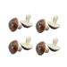 NUOLUX 8Pcs Simulation Mushroom Models Delicate Lifelike foam Fake Mushroom Adornments Window Photography Decorative Props