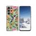 Floral-hummingbird-gardens-5 Phone Case Designed for Samsung Galaxy S23 Ultra Case Soft TPU for girls boys gift Shockproof Phone Cover