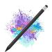 Stylus Touch Pen Capacitive Pen&Pencil 2 in 1 for iPhone/Blackberry/HTC/DOPOD/Nokia and All Capacitive Touch Screens (Black)