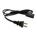 Replacement 2pin Power Cord for Fry Daddy Deep Fryer Models 0542003 0542004 0542006