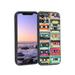 Classic-cassette-tape-designs-2 Phone Case Degined for iPhone 11 Case Men Women Flexible Silicone Shockproof Case for iPhone 11