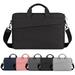 Large Capacity Laptop Bag Notebook Messenger Bag Shoulder Bag Computer Handbag Briefcase-Black