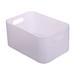 Baocc Storage Containers Storage Basket Cosmetic Storage Basket Sundries Snack Storage Box White A