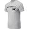 NEW BALANCE Herren T-Shirt NB Classic Core Logo T-Shirt, Größe S in Silber