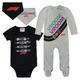 "Formula 1 4 Piece Gift Set - Baby Grey/Black"