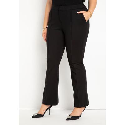 Plus Size Women's The Ultimate Stretch Flare Leg Pant by ELOQUII in Maritime Blue (Size 16)