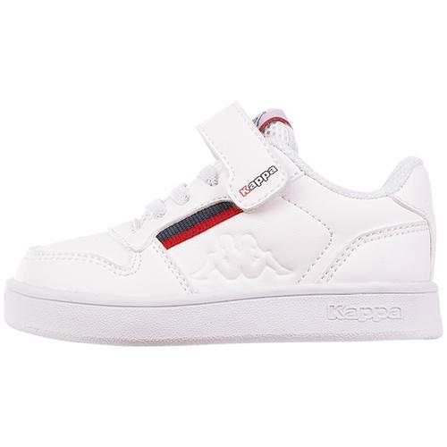 Sneaker KAPPA Gr. 20, rot (white, red) Kinder Schuhe Sneaker – in kinderfußgerechter Passform
