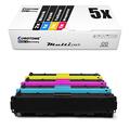 5x Eurotone Toner for Canon I-Sensys LBP 5050 n replaces 716 Black Set Blue Red Yellow CRG-716