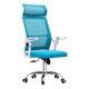 Executive Swivel Computer Chair, Ergonomic Mesh Desk Chair with Lumbar Support, Comfortable High Back Home Office Chair (Blue)
