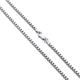 3mm Sterling Silver Box Chain For Men 26 Inch Sterling Silver Chain For Women 925 Silver Chain For Boy Sterling Silver Chain 3mm