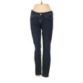 Express Jeans Jeans - Low Rise: Blue Bottoms - Women's Size 0