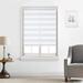 Symple Stuff Dual Layer Roll-up Shade, Solid Wood in White | 60 H x 36 W x 2.5 D in | Wayfair 0F1BD3AF8C564F51969BE65FD6CAC00D