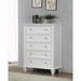 Lark Manor™ Ambriana 5 - Drawer 35.85" W Chest Wood in White | 53.75 H x 35.85 W x 18.9 D in | Wayfair CFF88917F31C49F8BF970A7B18A79E49