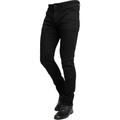 Bull-It Covert EVO AAA Approved Straight Fit Black Motorcycle Jeans - UK 40" | EU 54 | US 40" - Long (34"), Black