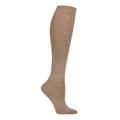 Ladies 1 Pair Falke No 1 85% Cashmere Knee High Socks Nutmeg Melange 4-5 Ladies