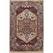 Geometric Heriz Serapi Oriental Foyer Rug Handmade Wool Carpet - 2'0" x 3'0"