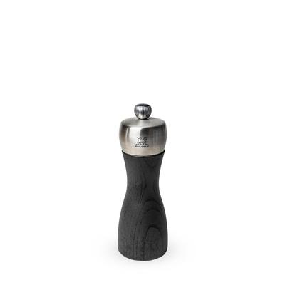 Peugeot Paris Manual Wooden and Stainless Steel Pepper Mill, Graphite Collection, 15 cm - 6"