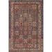 Garden Design Bakhtiari Vintage Persian Rug Handmade Wool Carpet - 6'10" x 9'4"