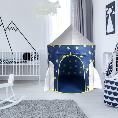 Kids Tent Rocket Spaceship, Kids Play Tent, Unicorn Tent for Boys & Girls, Kids Playhouse, Pop up Tents Foldable, Toddler Tent