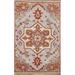 Geometric Kazak Indian Foyer Rug Handmade Wool Carpet - 2'0" x 3'0"