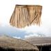 Straw Roof Thatch PE Material Sturdy Convenient Assemble Synthetic Thatch Roofing Decoration for Garden Patio Decor Indoor Outdoor Occasions Style A