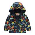 adviicd Baby Boy & Toddler Boy Coat Long Sleeve Bomber Jacket Outerwear Sky Blue 110