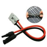 BLUESON Waterproof 50 Amp Plug To Solar Panel Cable Y Adaptor Connector 30Cm 4MmÂ² 12Awg